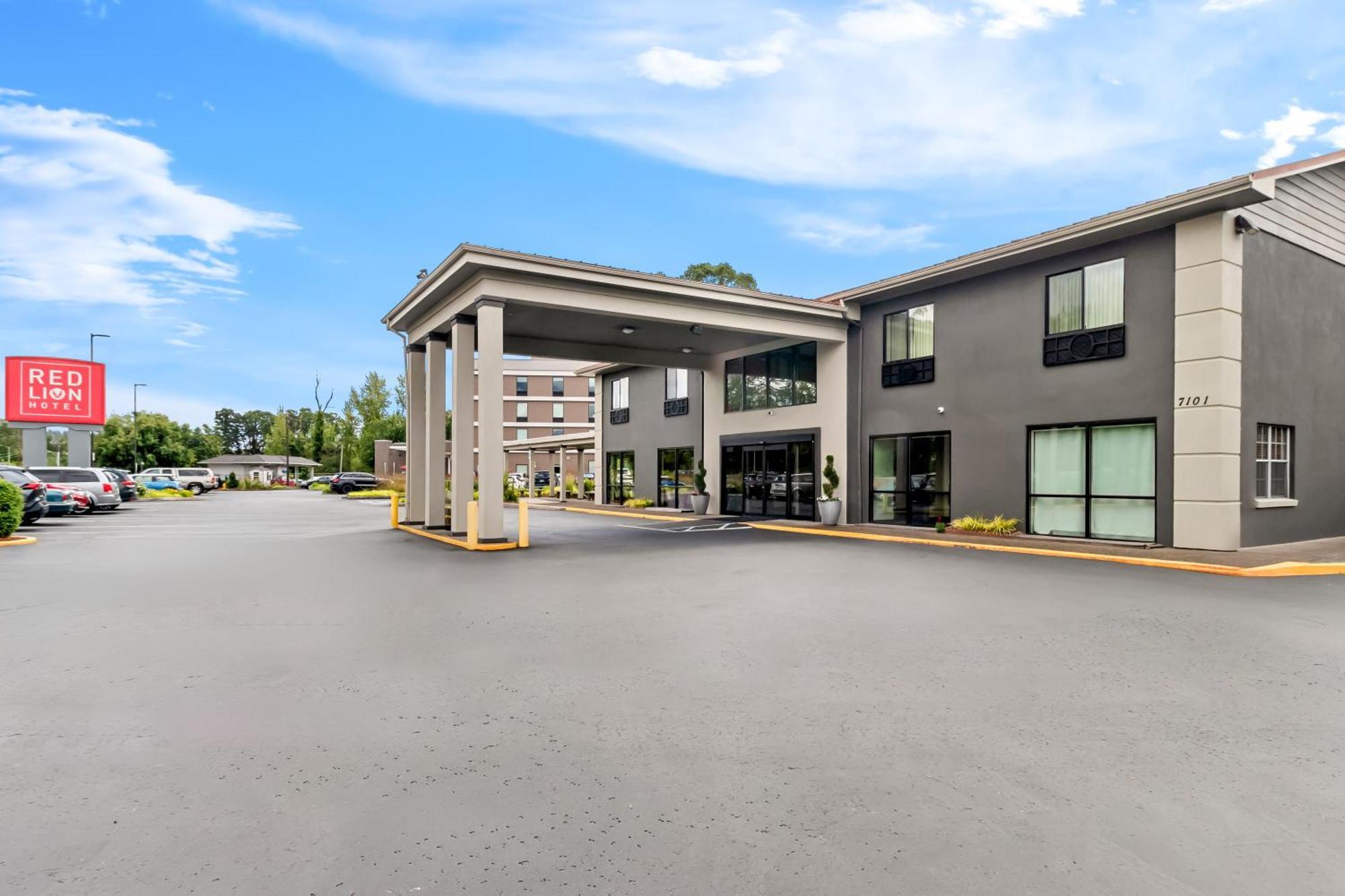 Red Lion Hotel Portland Airport Exterior foto